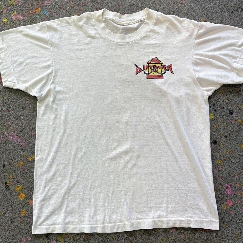 1990S  T-Shirt With Red Graphics